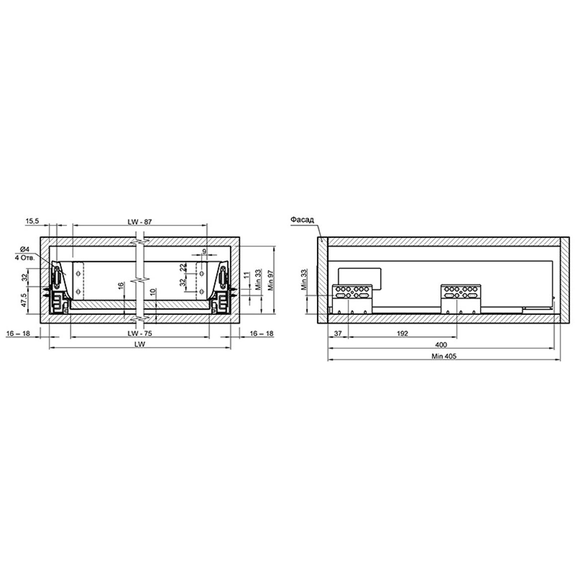 Комлект Muller Box L-400 Н-84 Комлект Muller Box L-400 Н-84