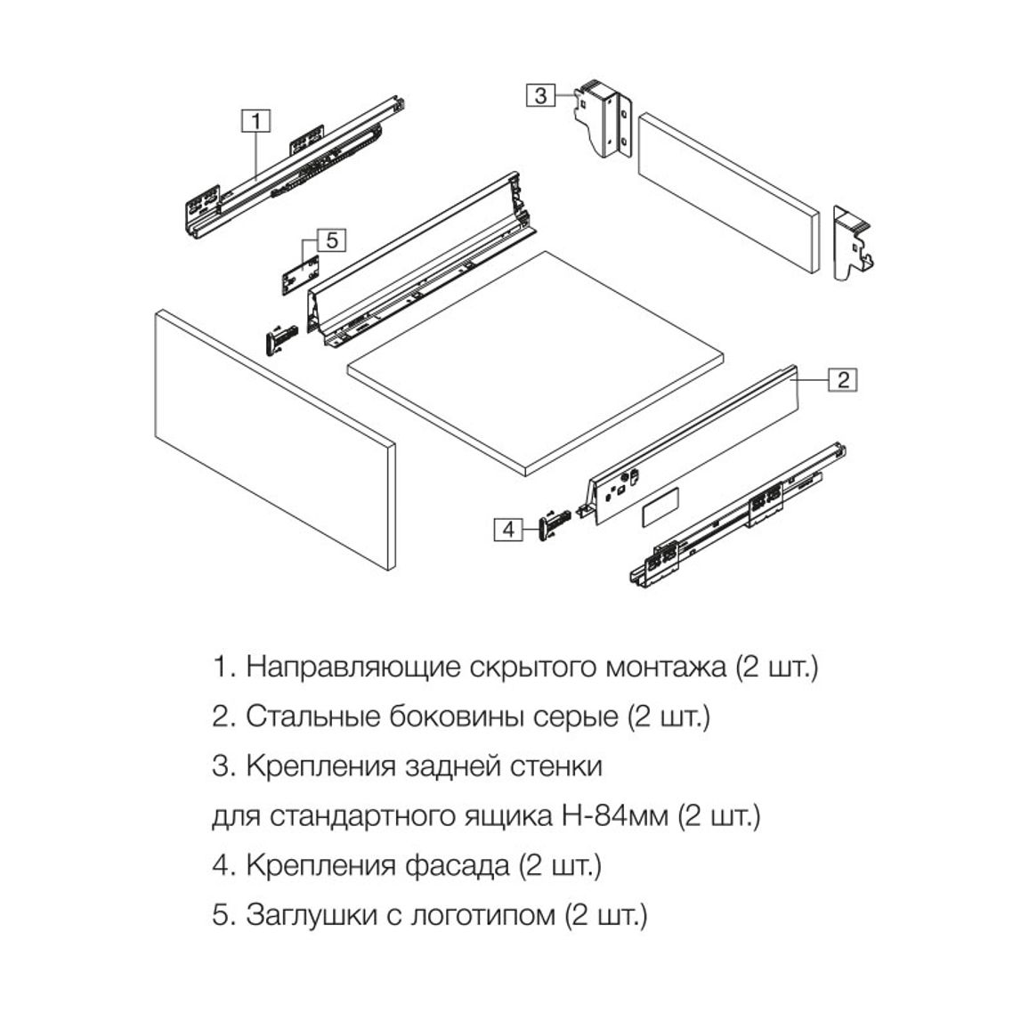 Комлект Muller Box L-400 Н-84 Комлект Muller Box L-400 Н-84