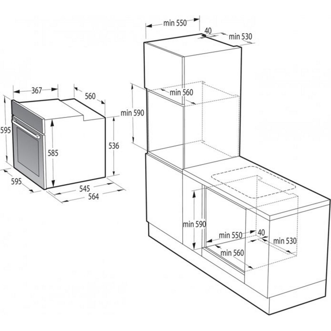 Духова шафа BSA 6747 A04BG Gorenje Духова шафа BSA 6747 A04BG Gorenje