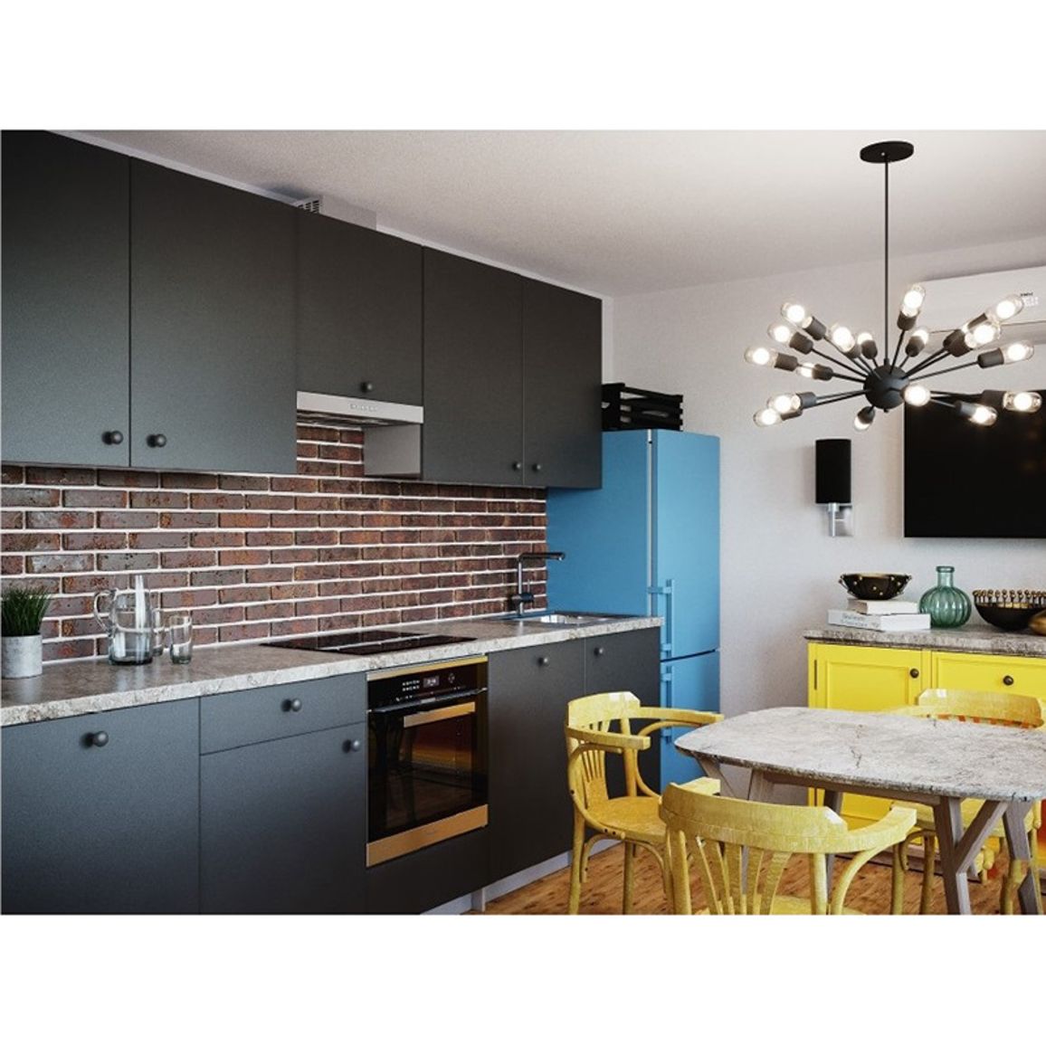 Стільниця Luxeform W576-1 U Шерл Стільниця Luxeform W576-1 U Шерл