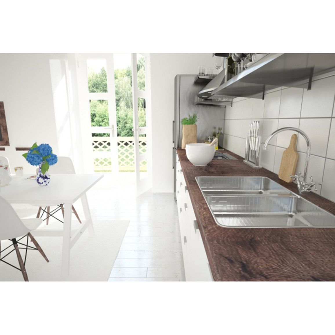 Столешница Luxeform L0222-2 U Хортица 3050х1200х38мм м.п. Столешница Luxeform L0222-2 U Хортица 3050х1200х38мм м.п.