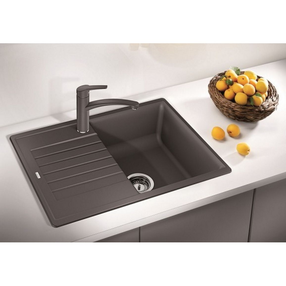 Мийка ZIA 45 S Compact SILGRANIT (мпс./врізна) антрацит BLANCO (524721) Мийка ZIA 45 S Compact SILGRANIT (мпс./врізна) антрацит BLANCO (524721)