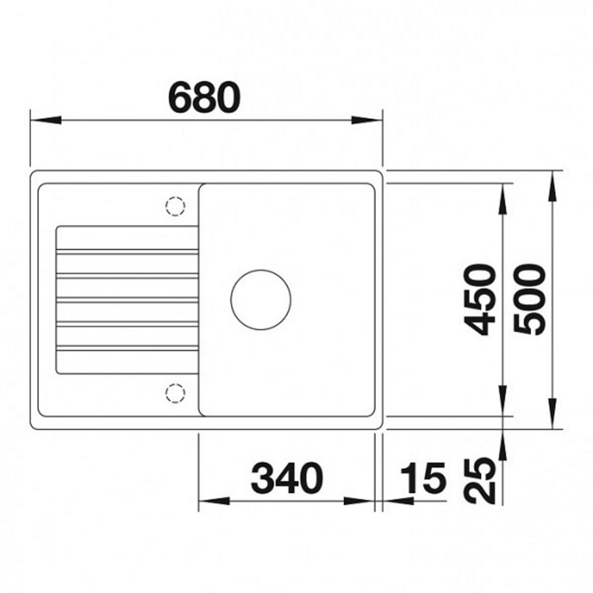 Мийка ZIA 45 S Compact SILGRANIT (мпс./врізна) антрацит BLANCO (524721) Мийка ZIA 45 S Compact SILGRANIT (мпс./врізна) антрацит BLANCO (524721)