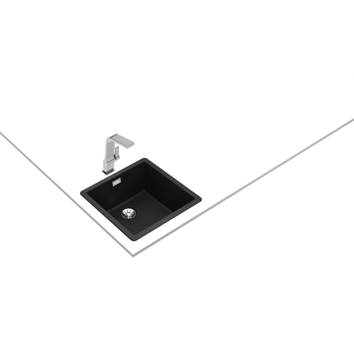 Мойка RADEA 40.40 TG Tegranit карбон (мпс/врезная) Teka (115230048)