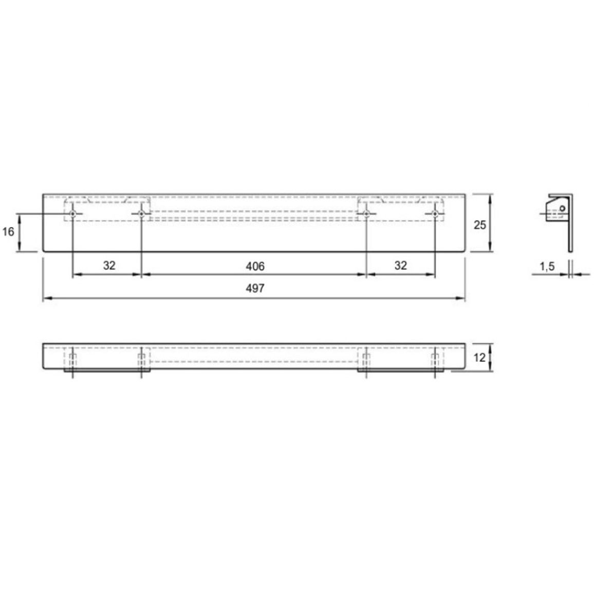 Ручка Ferro Fiori M 0075.406(470) чорний браш