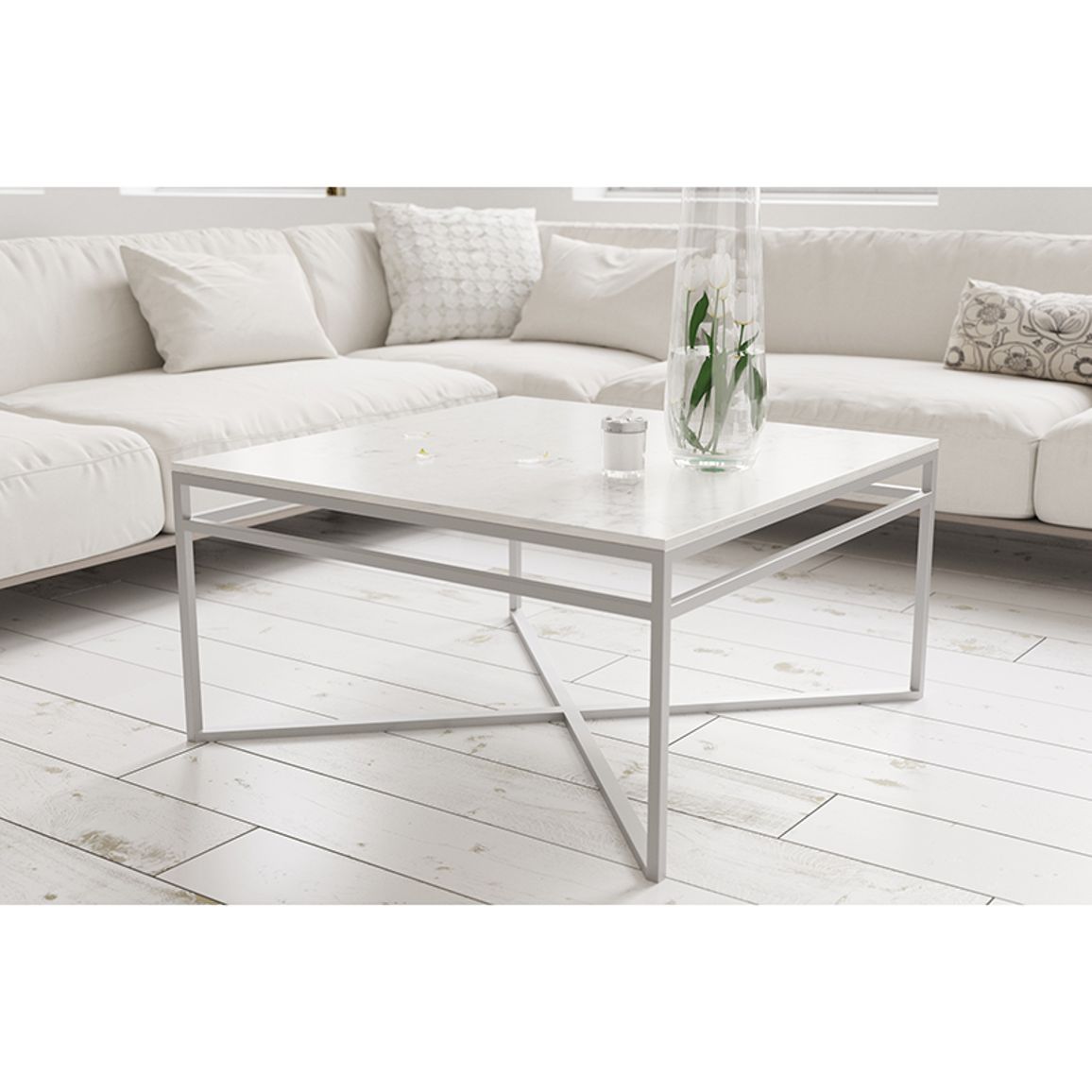 Опора журнального столу Loft SQUARE Х 70 RAL 9005