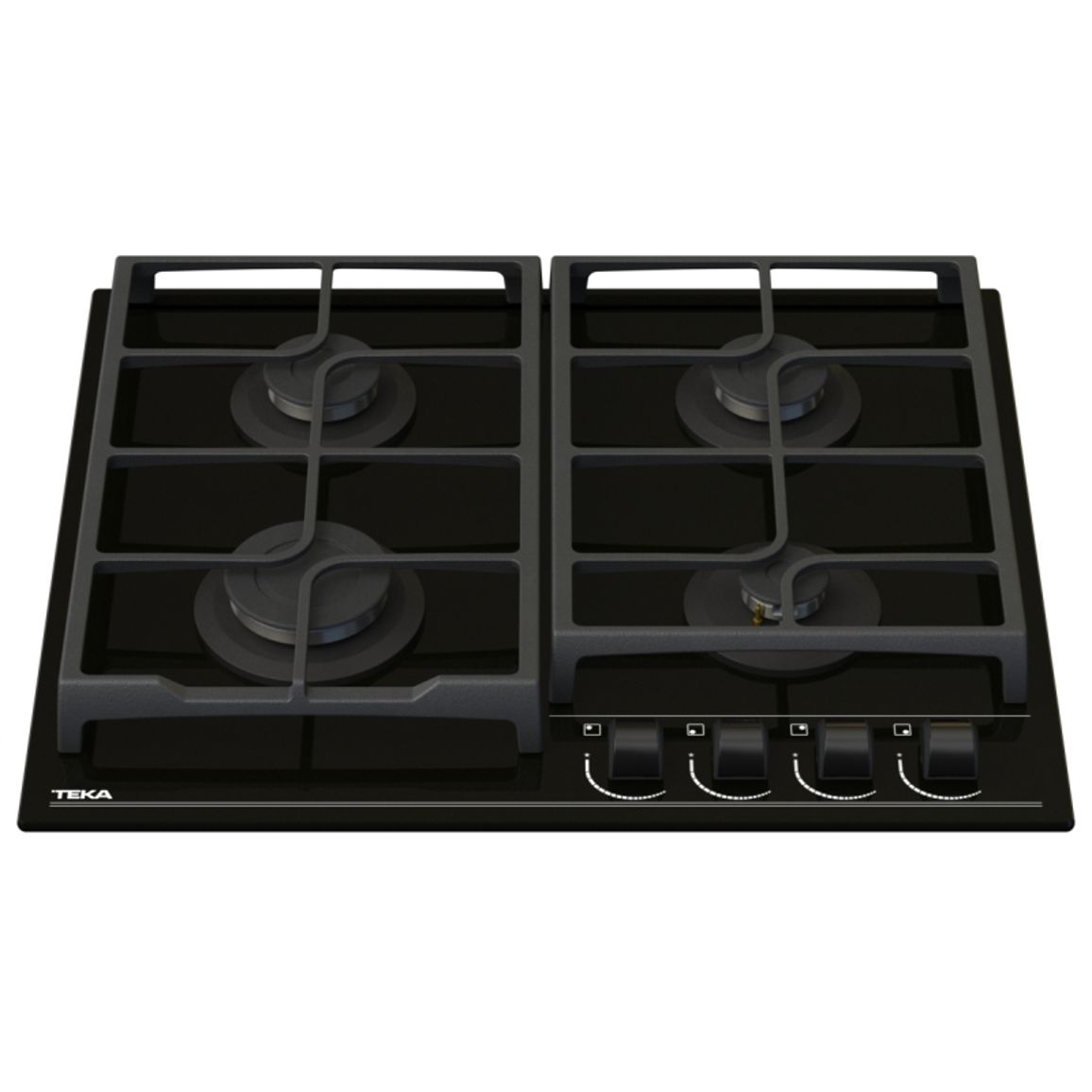 Газовая поверхность GBC 64100 BK Teka (112580037) Газовая поверхность GBC 64100 BK Teka (112580037)