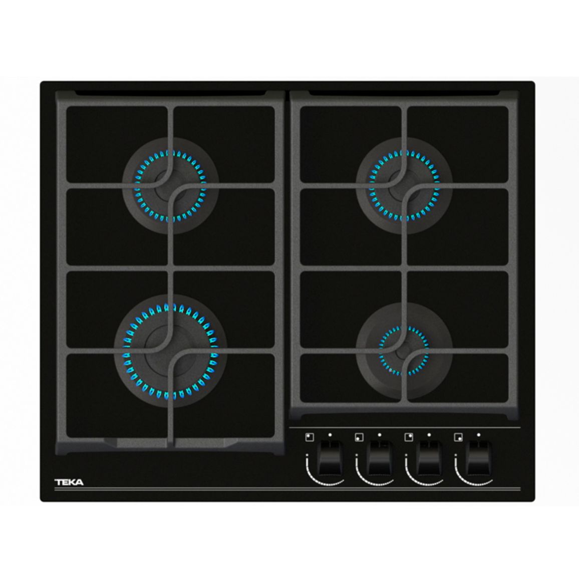 Газовая поверхность GBC 64100 BK Teka (112580037) Газовая поверхность GBC 64100 BK Teka (112580037)