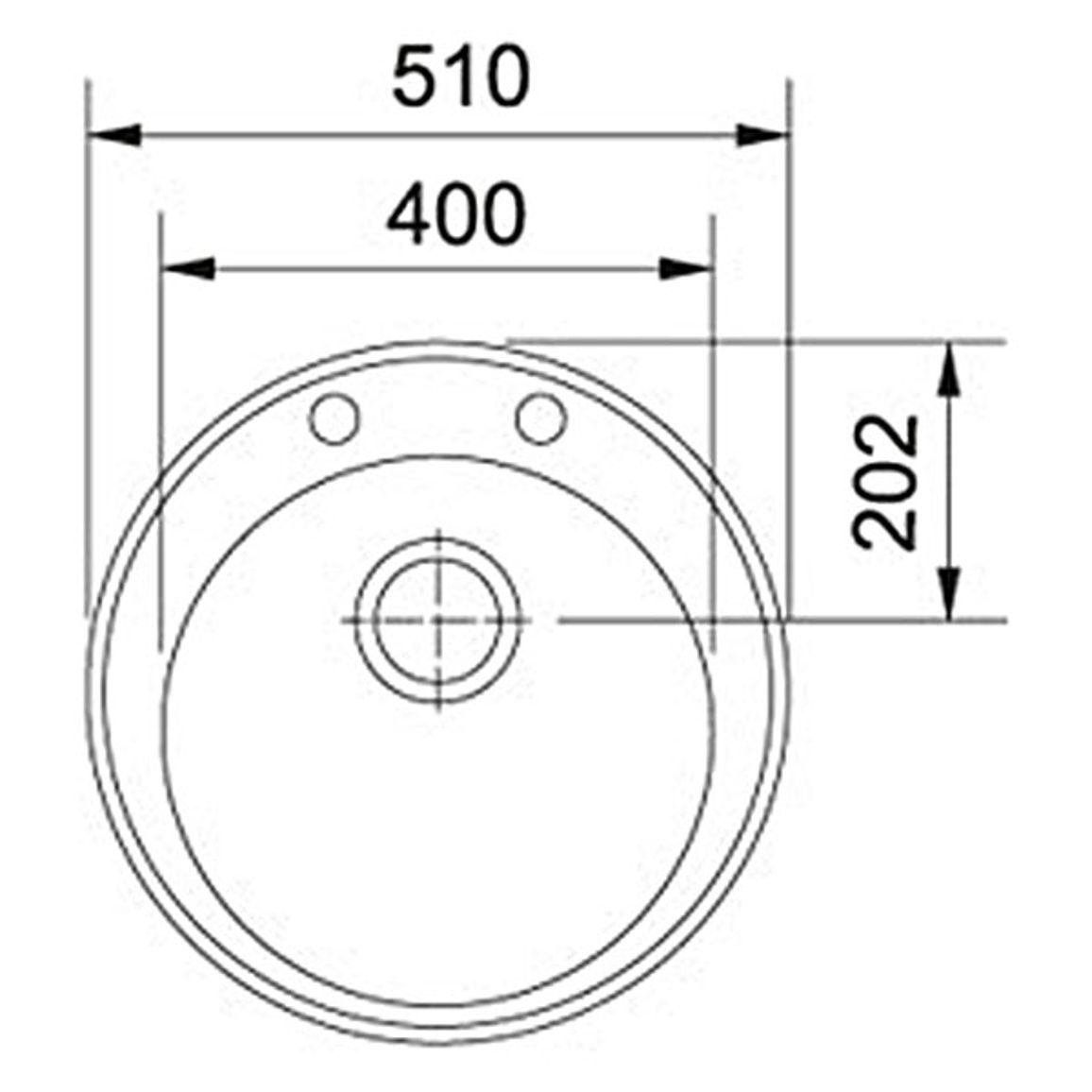 Мийка з сифоном граніт ROG 610-41 онікс Franke (114.0381.019)