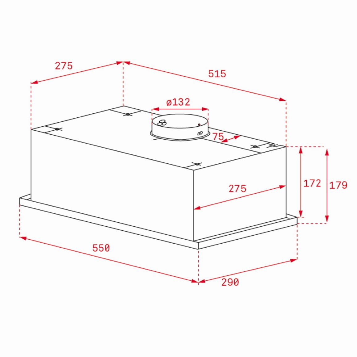 Вытяжка встроенная GFG 2 SS Teka (40446753) Вытяжка встроенная GFG 2 SS Teka (40446753)