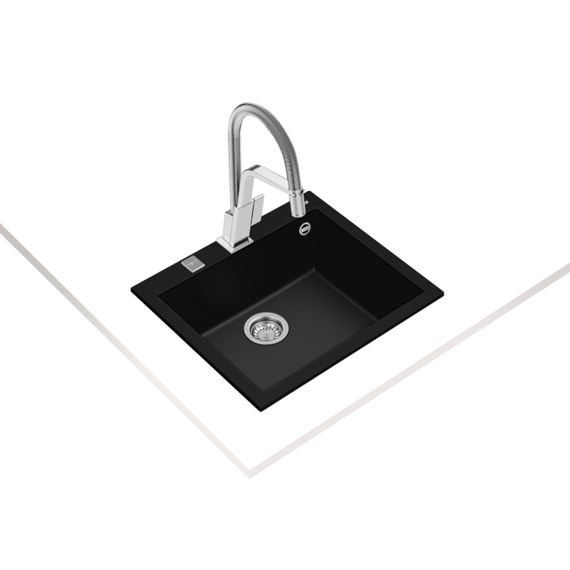 Мойка FORSQUARE 50.40 TG Tegranit черный Teka (115230005) Мойка FORSQUARE 50.40 TG Tegranit черный Teka (115230005)