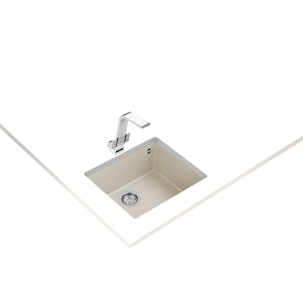 Мийка SQUARE 50.40 TG Крем Tegranit (мпс) Teka (115230023) Мийка SQUARE 50.40 TG Крем Tegranit (мпс) Teka (115230023)