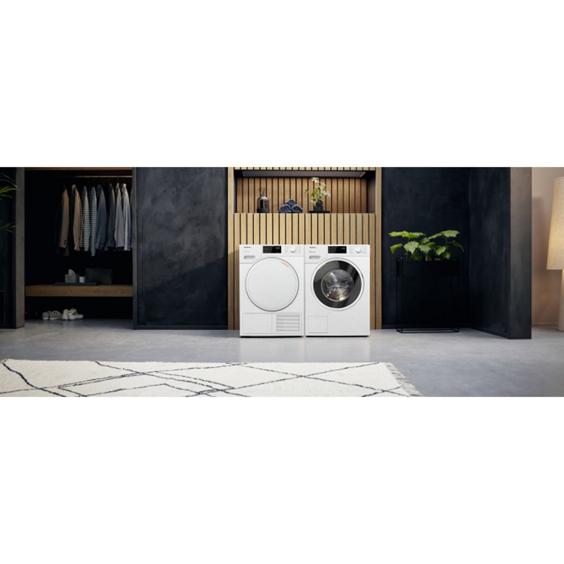 Сушильная машина с тепловым насосом TWC 220 WP Miele Сушильная машина с тепловым насосом TWC 220 WP Miele