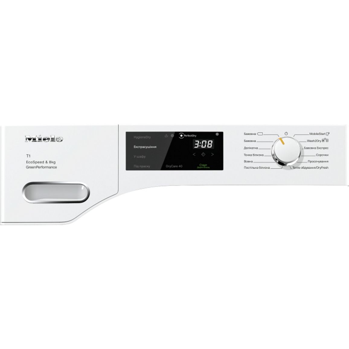 Сушильна машина з тепловим насосом TWF 760 WP Miele Сушильна машина з тепловим насосом TWF 760 WP Miele