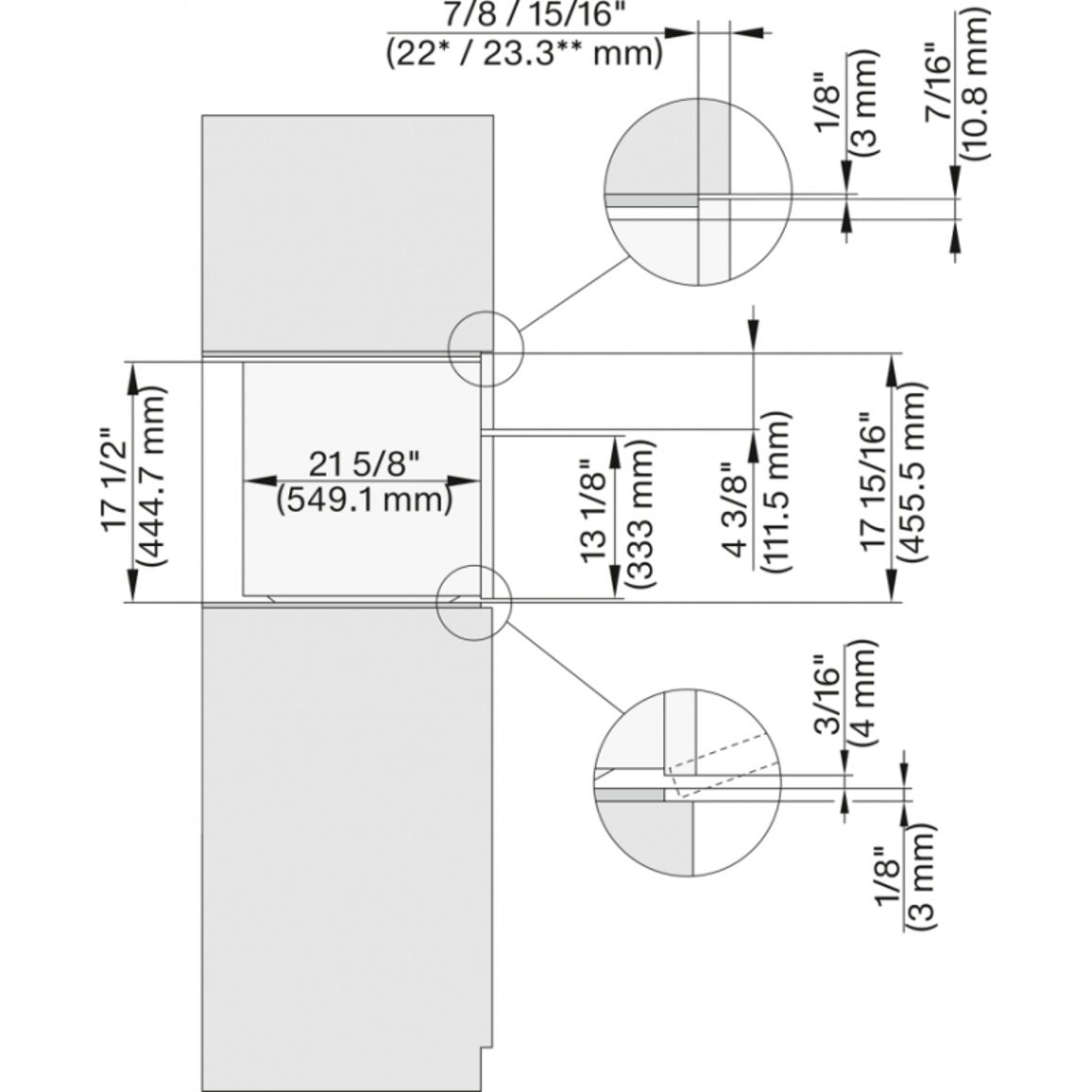 Встраиваемая микроволновка M 7244 TC GRGR графитово-серый Miele