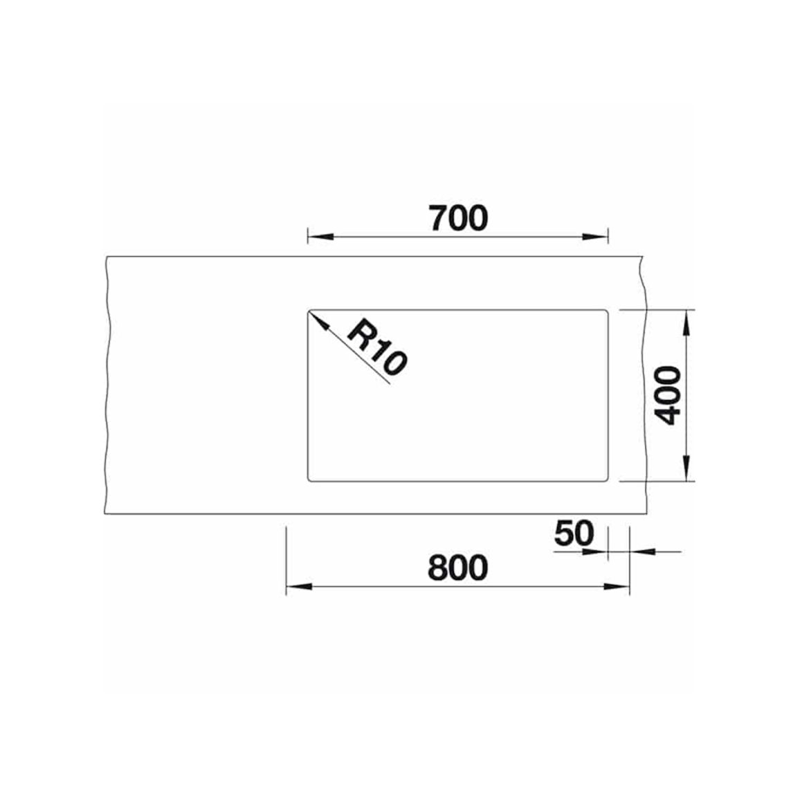 Мийка SUBLINE 700-U Level SILGRANIT (мпс.) антрацит BLANCO (523538)