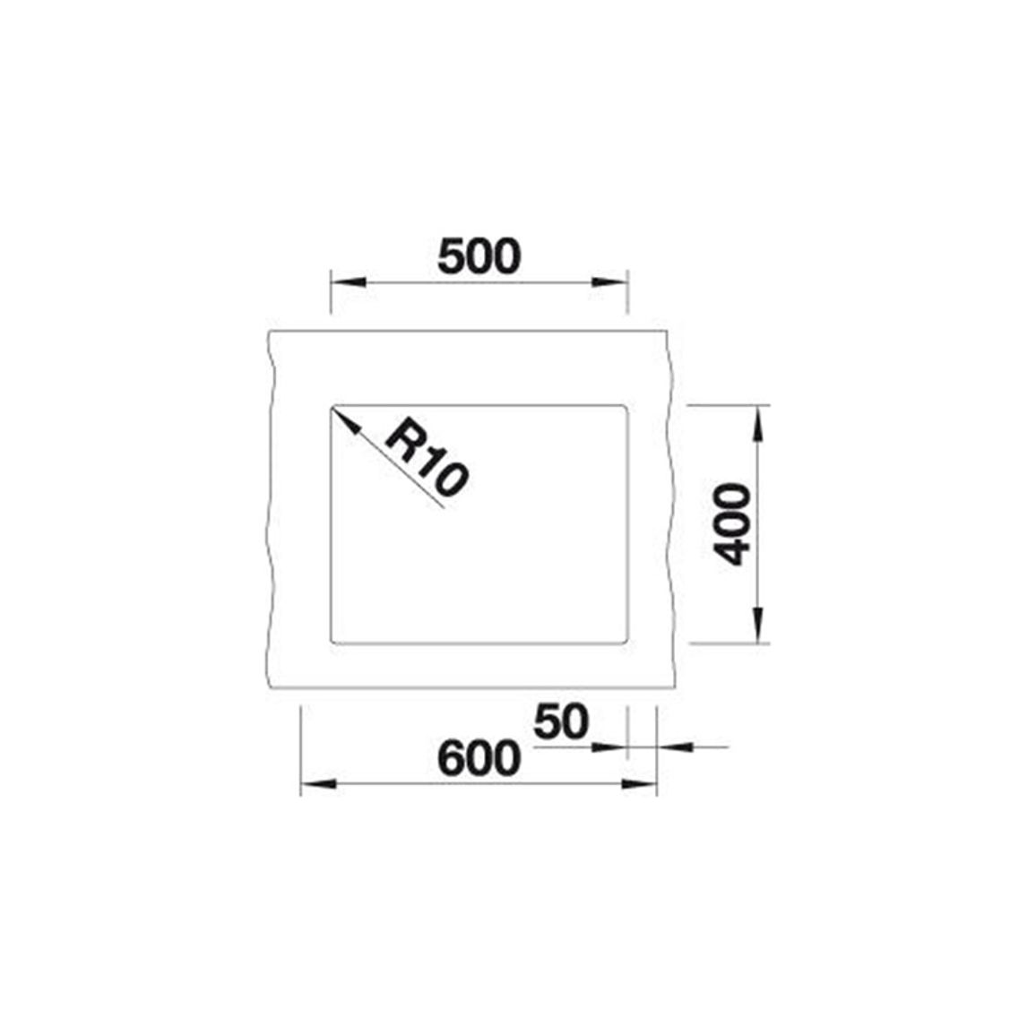 Мийка SUBLINE 500-U SILGRANIT (мпс.) темна скеля BLANCO (523433) Мийка SUBLINE 500-U SILGRANIT (мпс.) темна скеля BLANCO (523433)