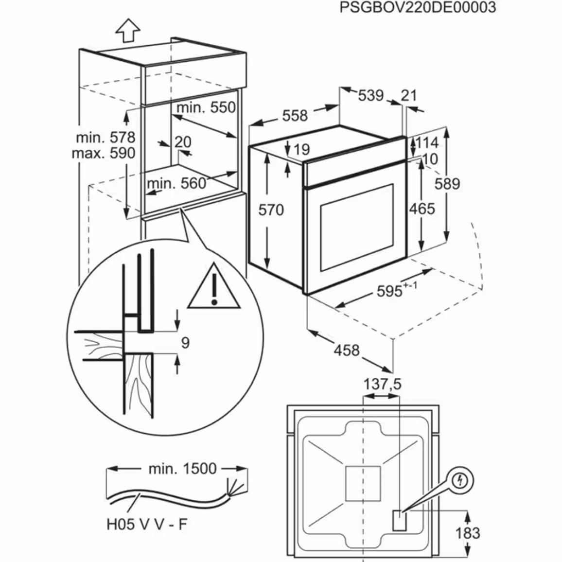 Духовой шкаф EOF5C50BZ Electrolux Духовой шкаф EOF5C50BZ Electrolux