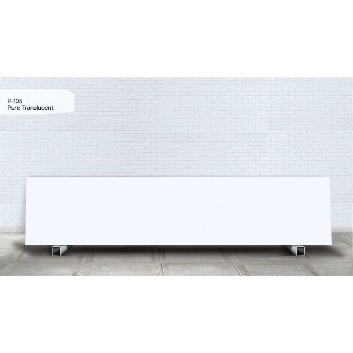Лист акриловый Grandex Pure Color P-103 Translucent 3680х760х12 Лист акриловый Grandex Pure Color P-103 Translucent 3680х760х12