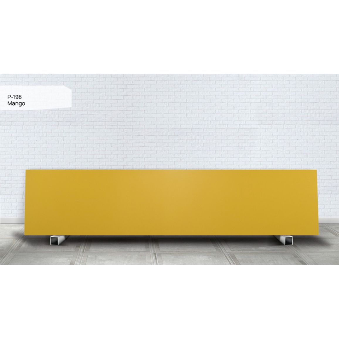 Лист акриловый Grandex Pure Color P-198 Mango 3680х760х12 Лист акриловый Grandex Pure Color P-198 Mango 3680х760х12
