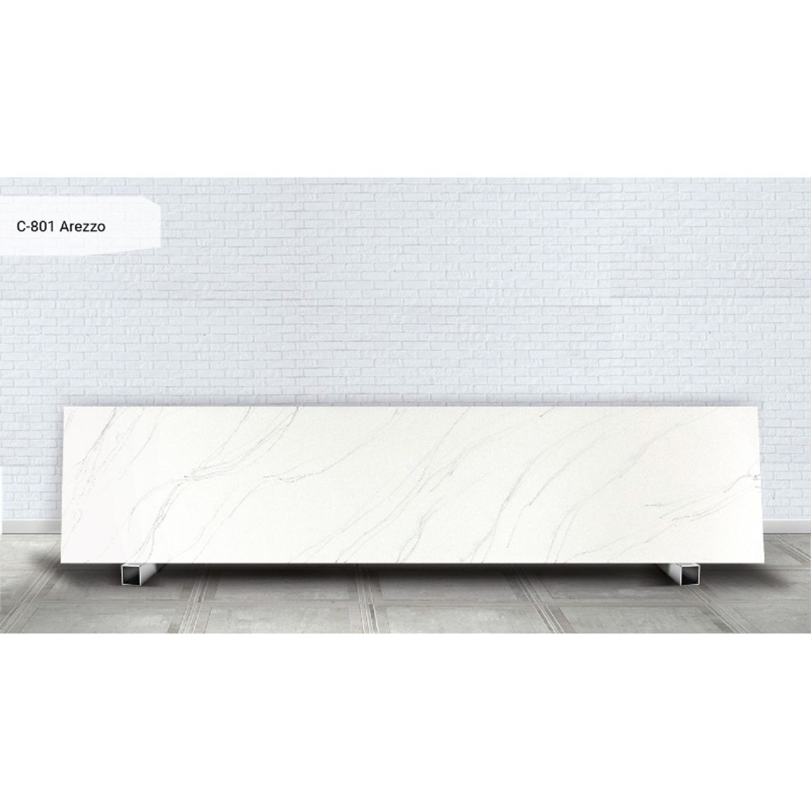 Лист акриловый Grandex Crevice C-801 Arezzo 3680х760х12 Лист акриловый Grandex Crevice C-801 Arezzo 3680х760х12