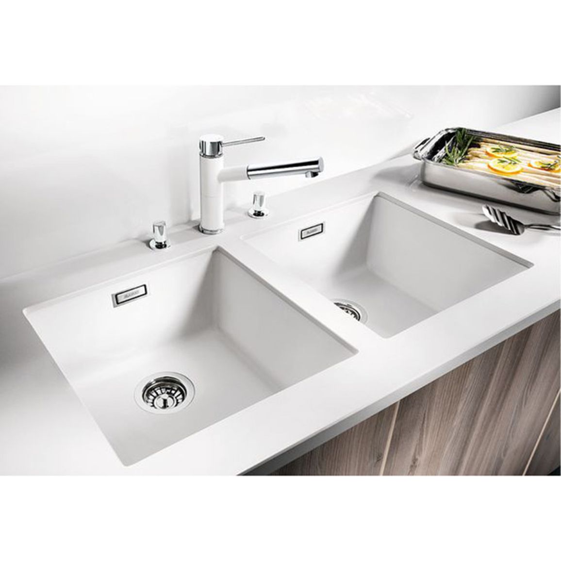 Мойка SUBLINE 400-U SILGRANIT (мпс.) серый беж BLANCO (523429) Мойка SUBLINE 400-U SILGRANIT (мпс.) серый беж BLANCO (523429)