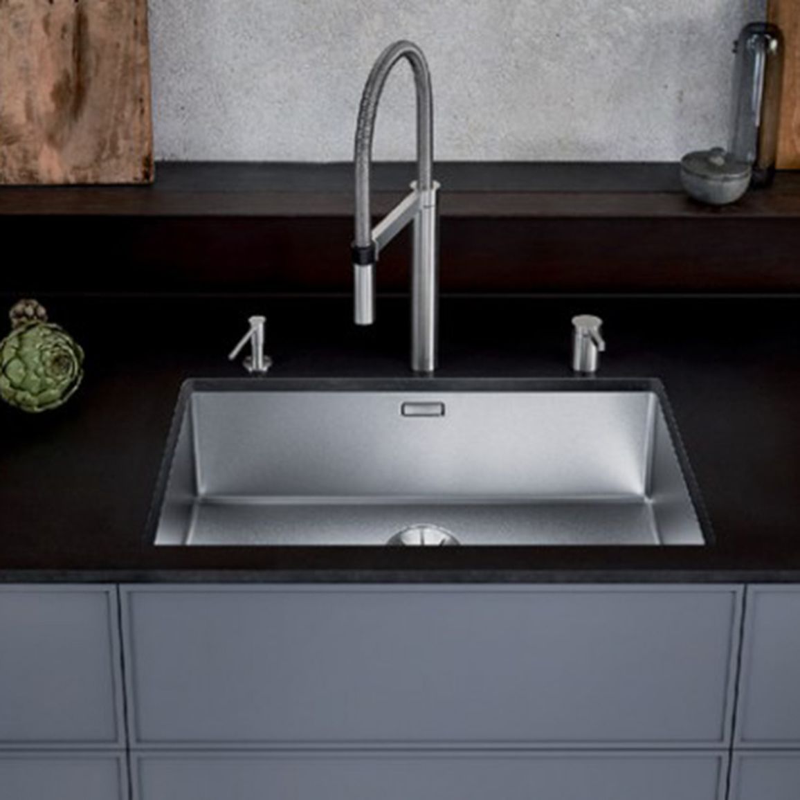 Мийка CLARON 700-U (мпс.) нерж.сталь Durinox BLANCO (523387) Мийка CLARON 700-U (мпс.) нерж.сталь Durinox BLANCO (523387)