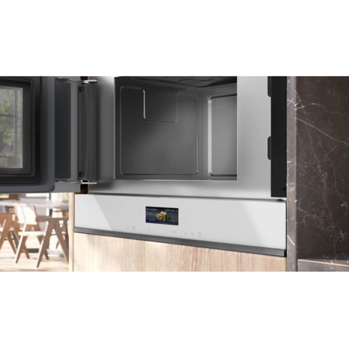 Встроенная микроволновая печь BF722L1W1 Siemens