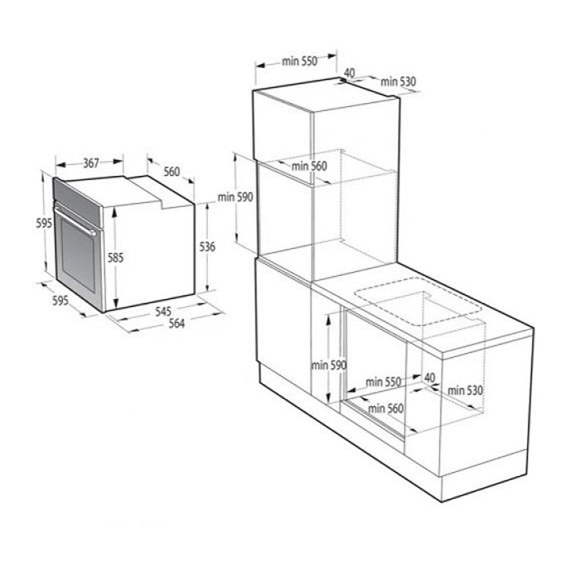 Духова шафа BOS6737SYW Gorenje Духова шафа BOS6737SYW Gorenje