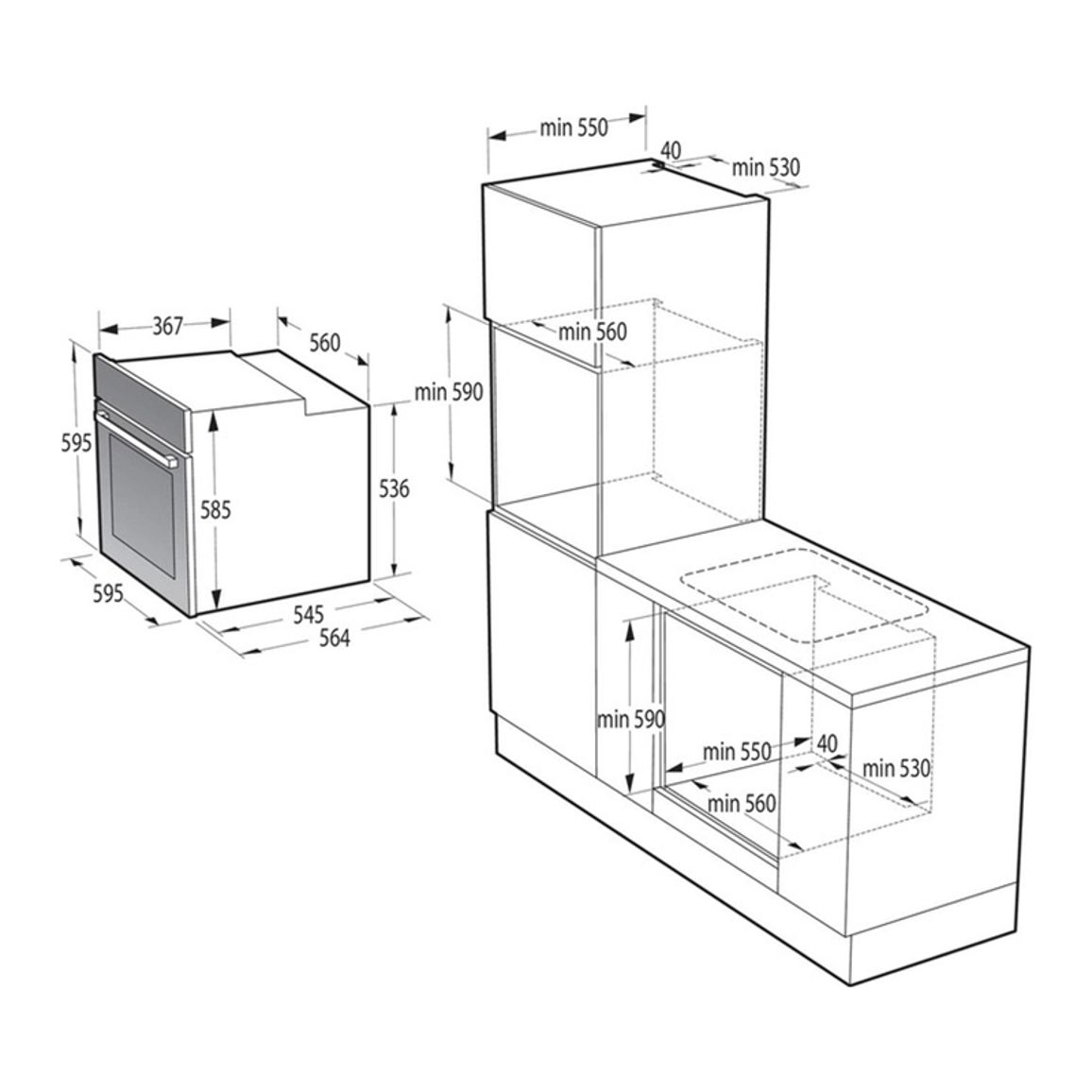 Духова шафа BSA6747DGWI Gorenje Духова шафа BSA6747DGWI Gorenje