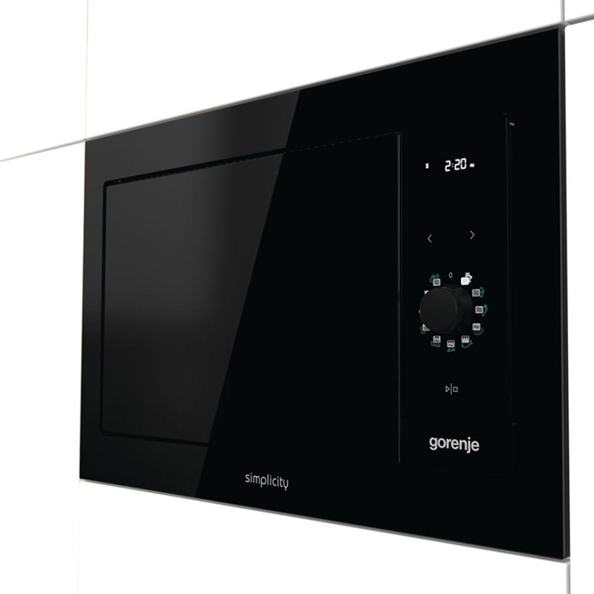 Микроволновая печь встраиваемая BM235G1SYB Gorenje Микроволновая печь встраиваемая BM235G1SYB Gorenje