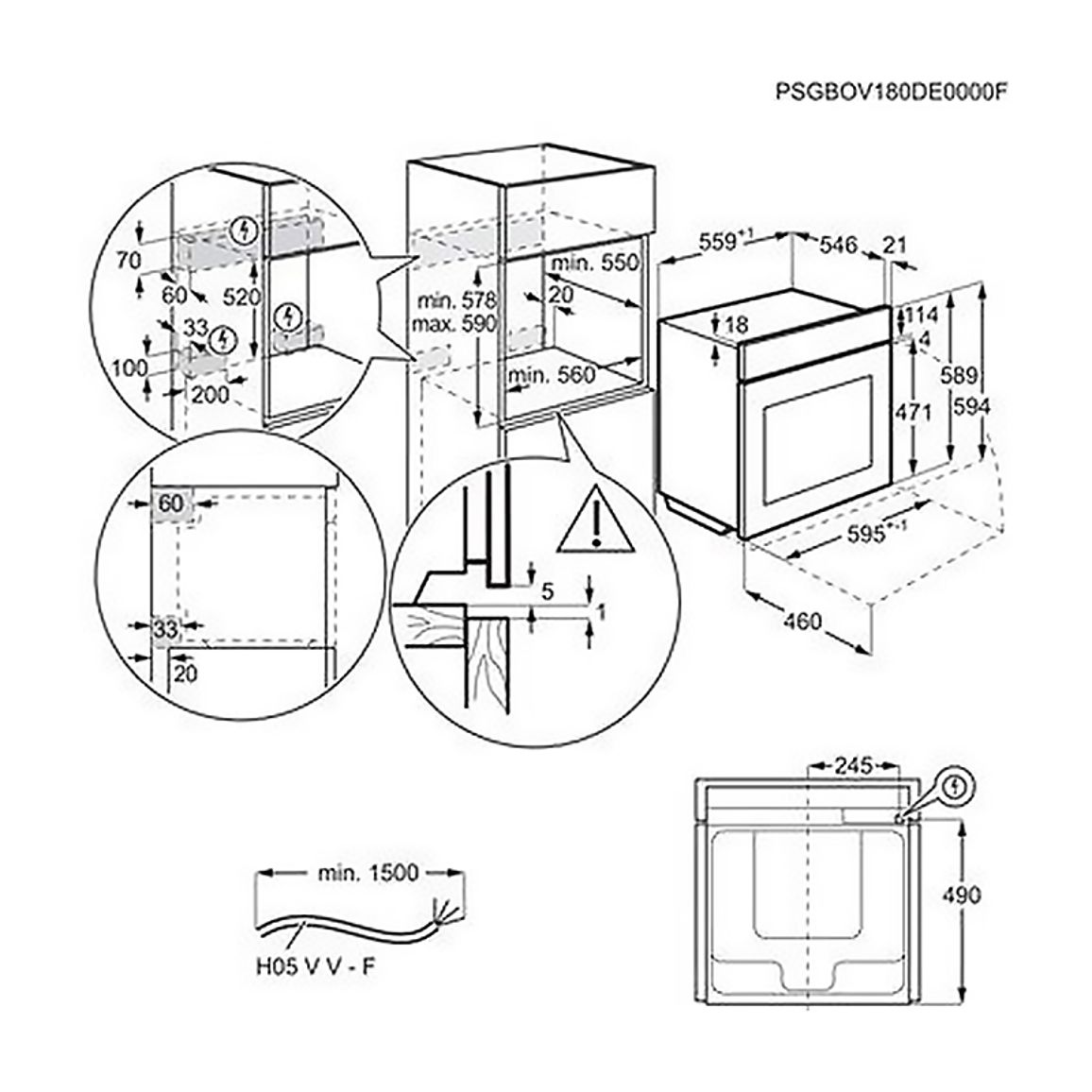 Духовой шкаф EOB7S31Z черный Electrolux Духовой шкаф EOB7S31Z черный Electrolux