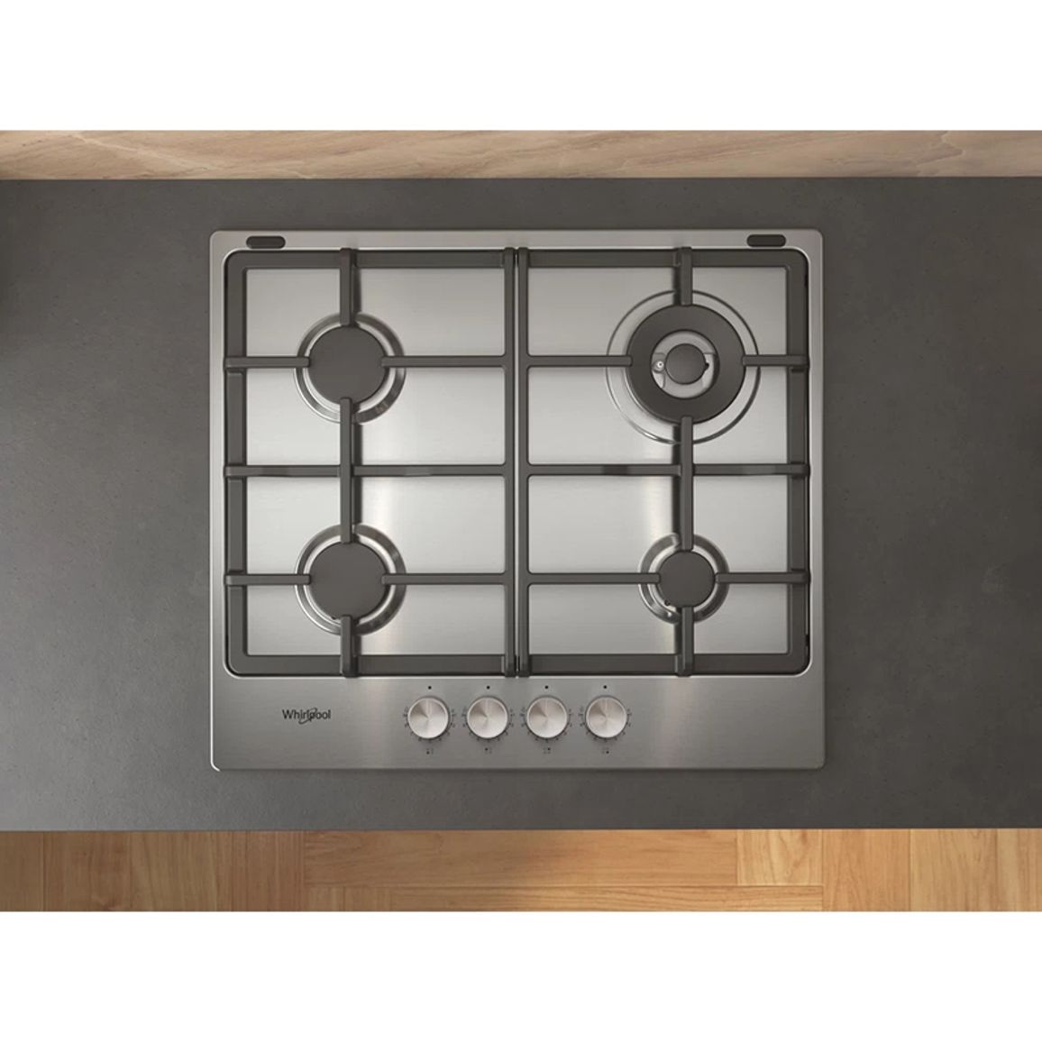 Варочная поверхность газовая TKRL661IXEU нерж. сталь Whirlpool Варочная поверхность газовая TKRL661IXEU нерж. сталь Whirlpool