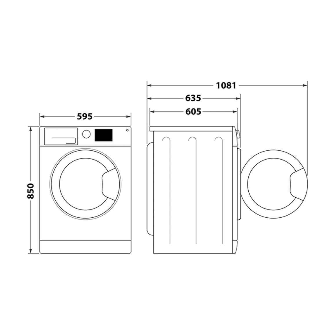 Стирально-сушильная машина FFWDB976258BVUA белый Whirlpool Стирально-сушильная машина FFWDB976258BVUA белый Whirlpool