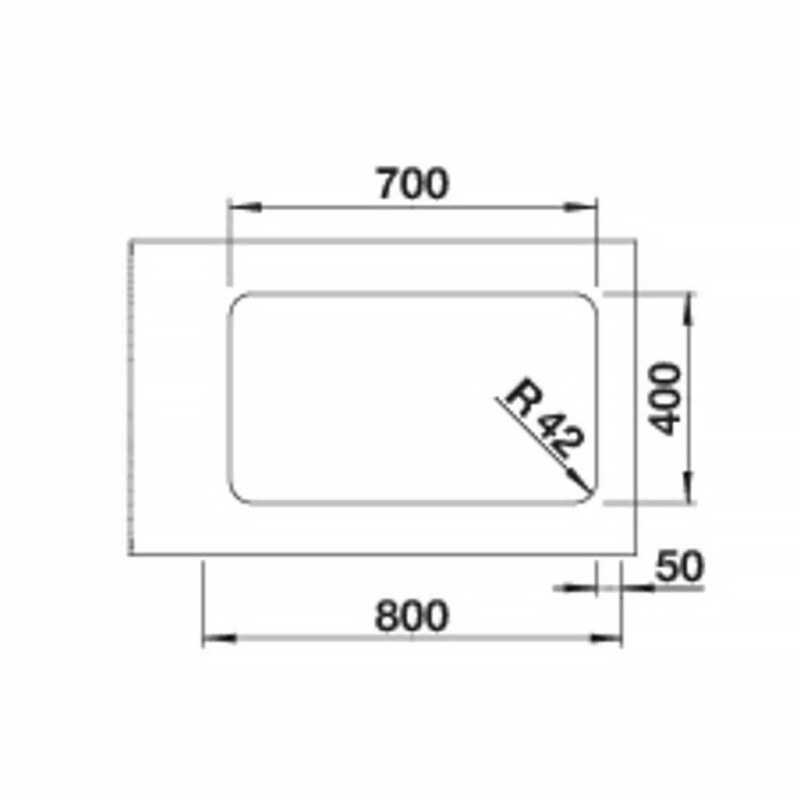 Мойка SOLIS 700-U (мпс.) нерж.сталь полированная BLANCO (526125) Мойка SOLIS 700-U (мпс.) нерж.сталь полированная BLANCO (526125)