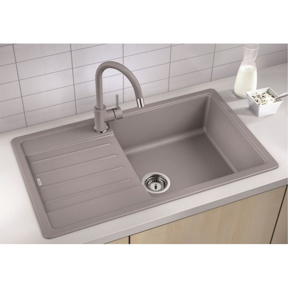 Мийка LEGRA XL 6 S SILGRANIT чорний BLANCO (526087) Мийка LEGRA XL 6 S SILGRANIT чорний BLANCO (526087)