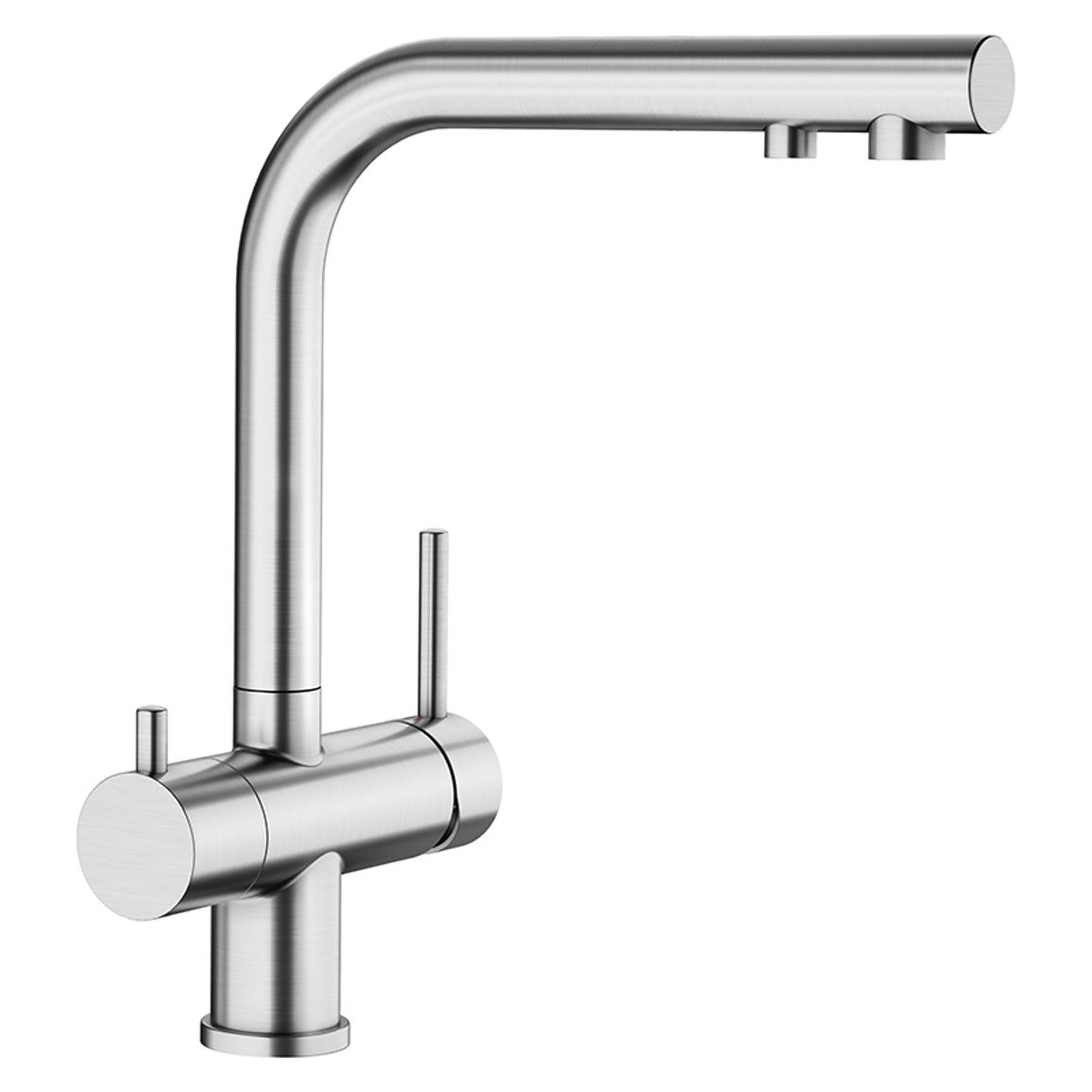 Смеситель FONTAS II PVD steel нерж. сталь BLANCO (523129) Смеситель FONTAS II PVD steel нерж. сталь BLANCO (523129)