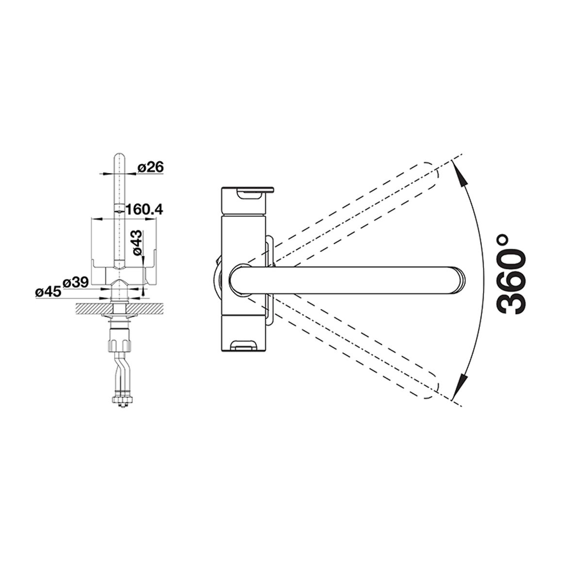 Змішувач TRIMA PVD steel нерж. сталь BLANCO (525803) Змішувач TRIMA PVD steel нерж. сталь BLANCO (525803)