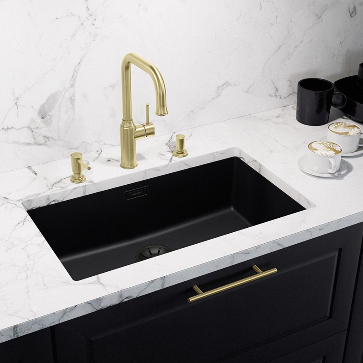Смеситель LIVIA-S satin gold (в/ш) BLANCO (526687) Смеситель LIVIA-S satin gold (в/ш) BLANCO (526687)