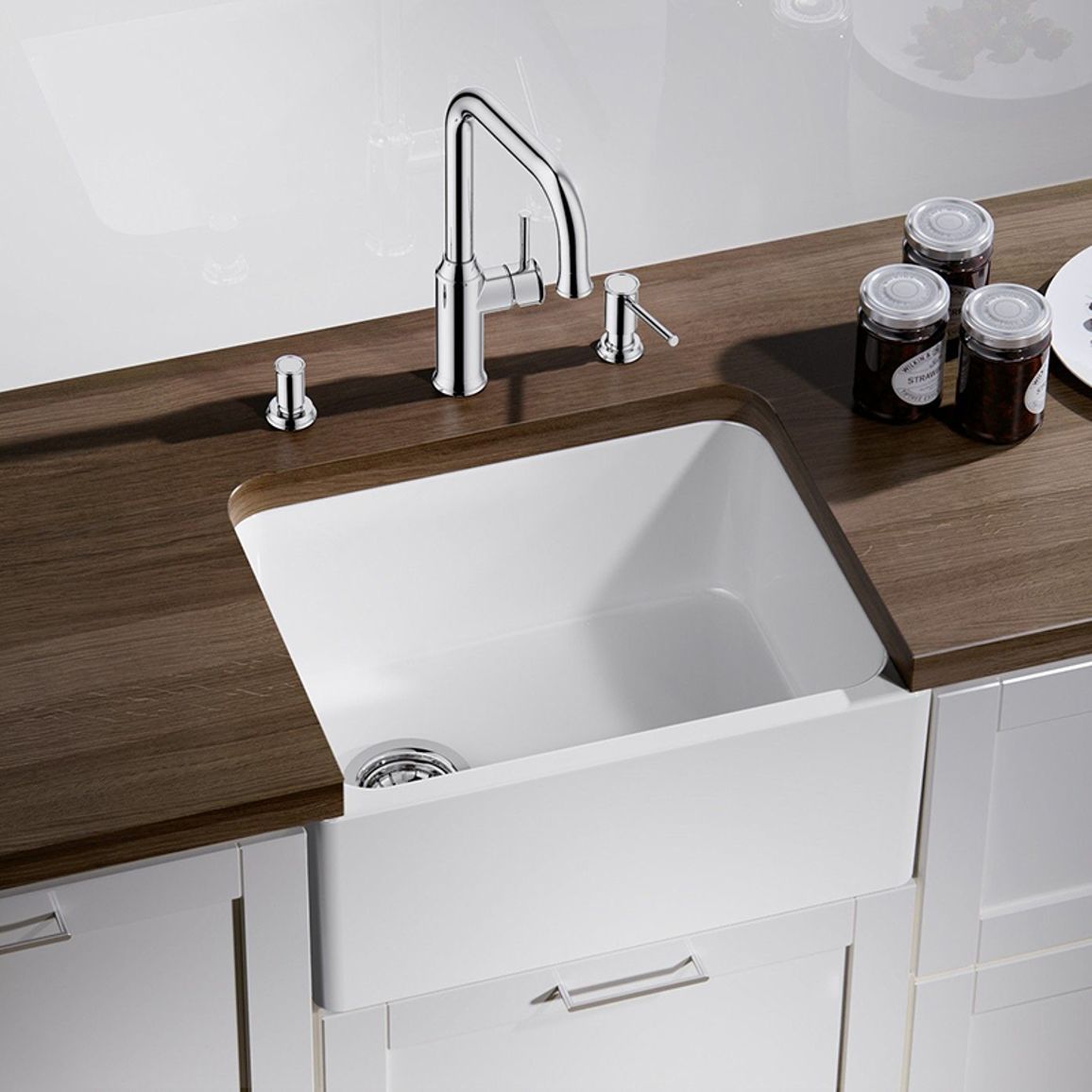 Змішувач LIVIA-S хром (в/ш) BLANCO (521288) Змішувач LIVIA-S хром (в/ш) BLANCO (521288)
