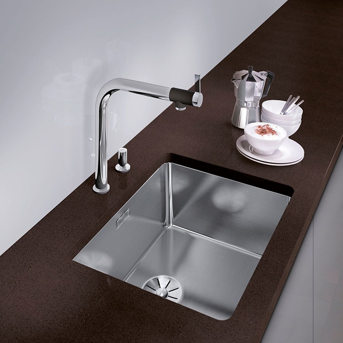 Смеситель VONDA хром BLANCO (518434) Смеситель VONDA хром BLANCO (518434)