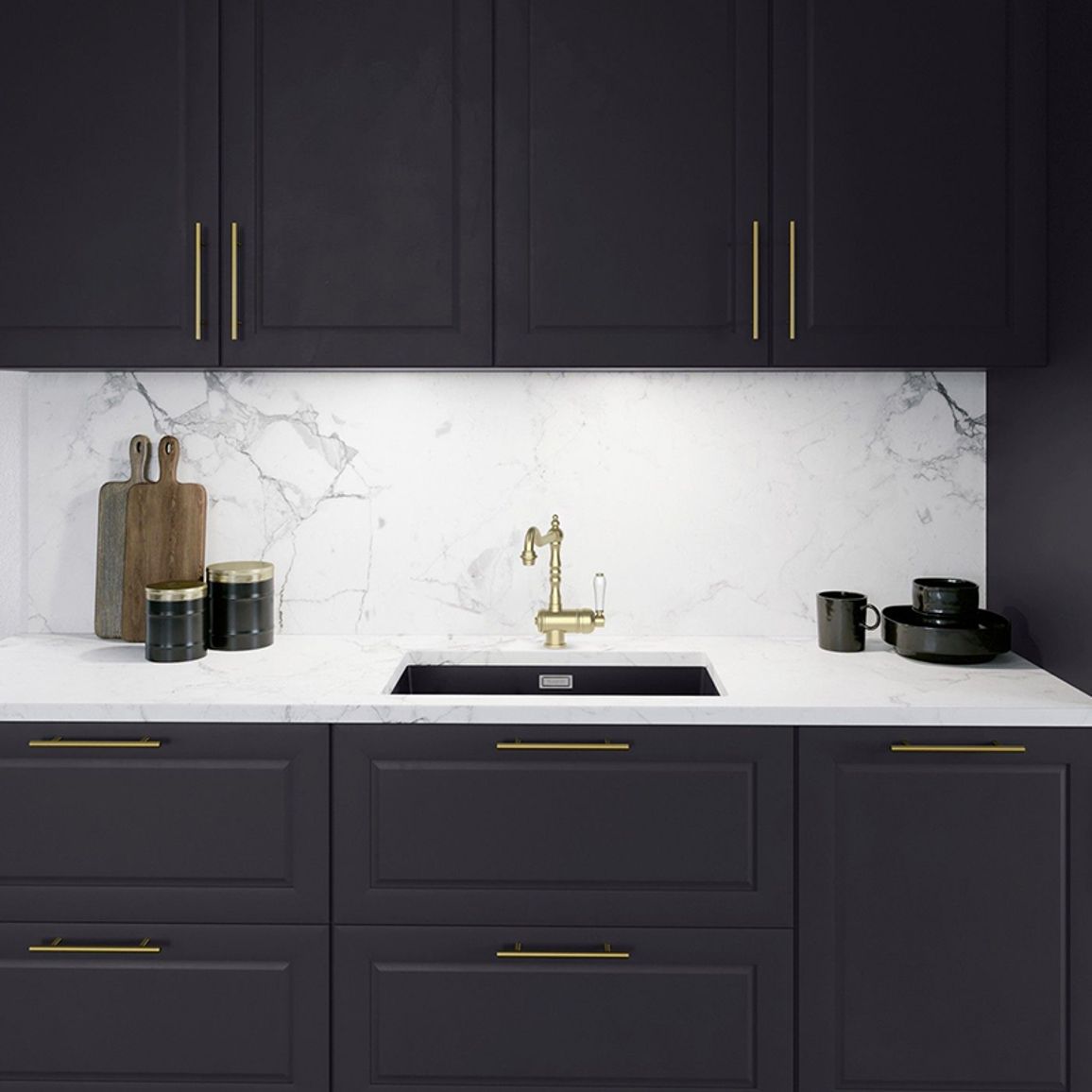 Змішувач TRADON satin gold BLANCO (526688) Змішувач TRADON satin gold BLANCO (526688)