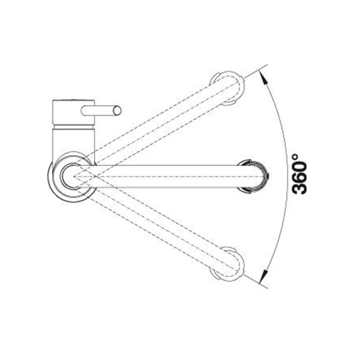 Змішувач CATRIS-S Flexo PVD steel нерж. сталь BLANCO (525792) Змішувач CATRIS-S Flexo PVD steel нерж. сталь BLANCO (525792)