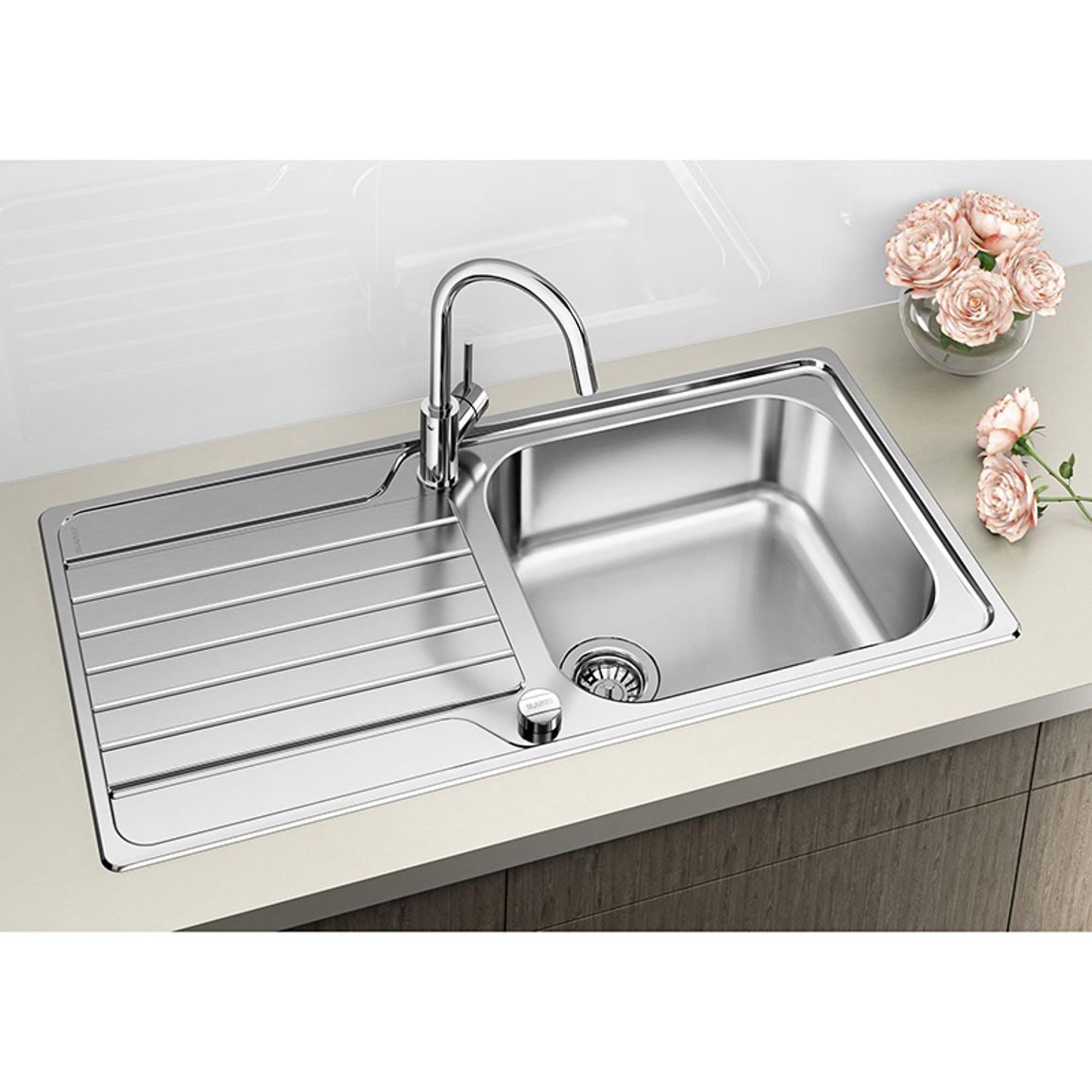 Смеситель MIDA-S хром (в/ш) BLANCO (521454) Смеситель MIDA-S хром (в/ш) BLANCO (521454)