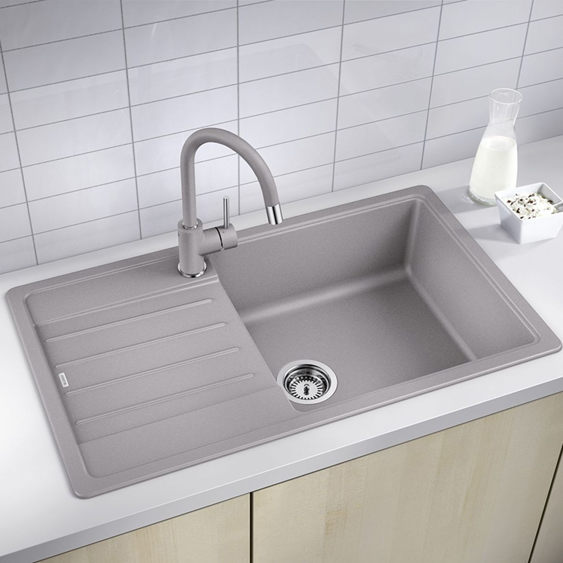 Смеситель MIDA-S антрацит (в/ш) BLANCO (521455) Смеситель MIDA-S антрацит (в/ш) BLANCO (521455)