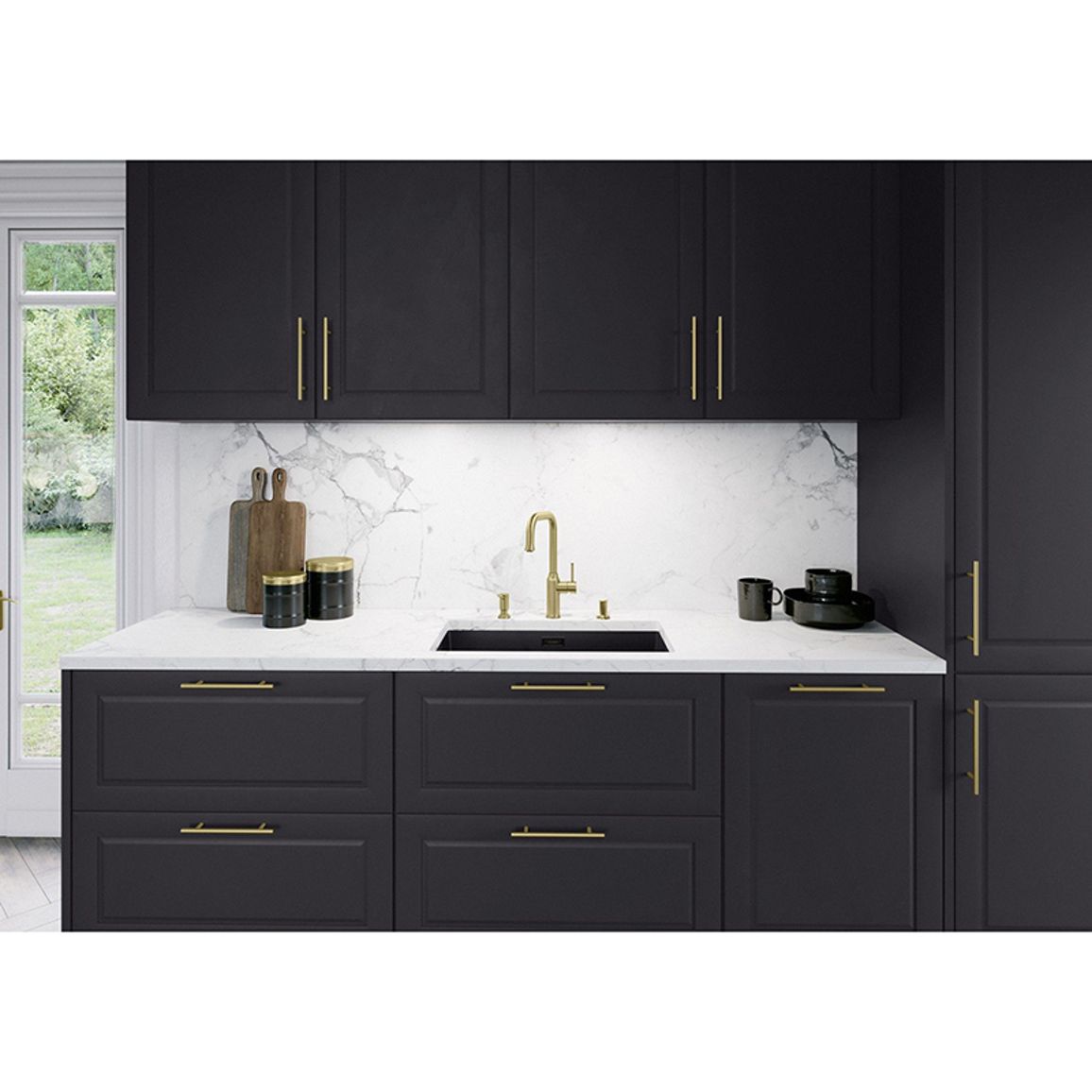 Дозатор LIVIA satin gold BLANCO (526698) Дозатор LIVIA satin gold BLANCO (526698)