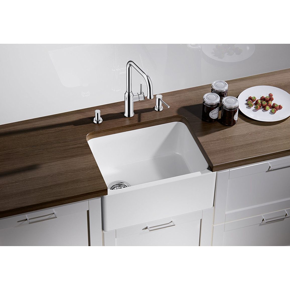 Дозатор LIVIA хром BLANCO (521291) Дозатор LIVIA хром BLANCO (521291)