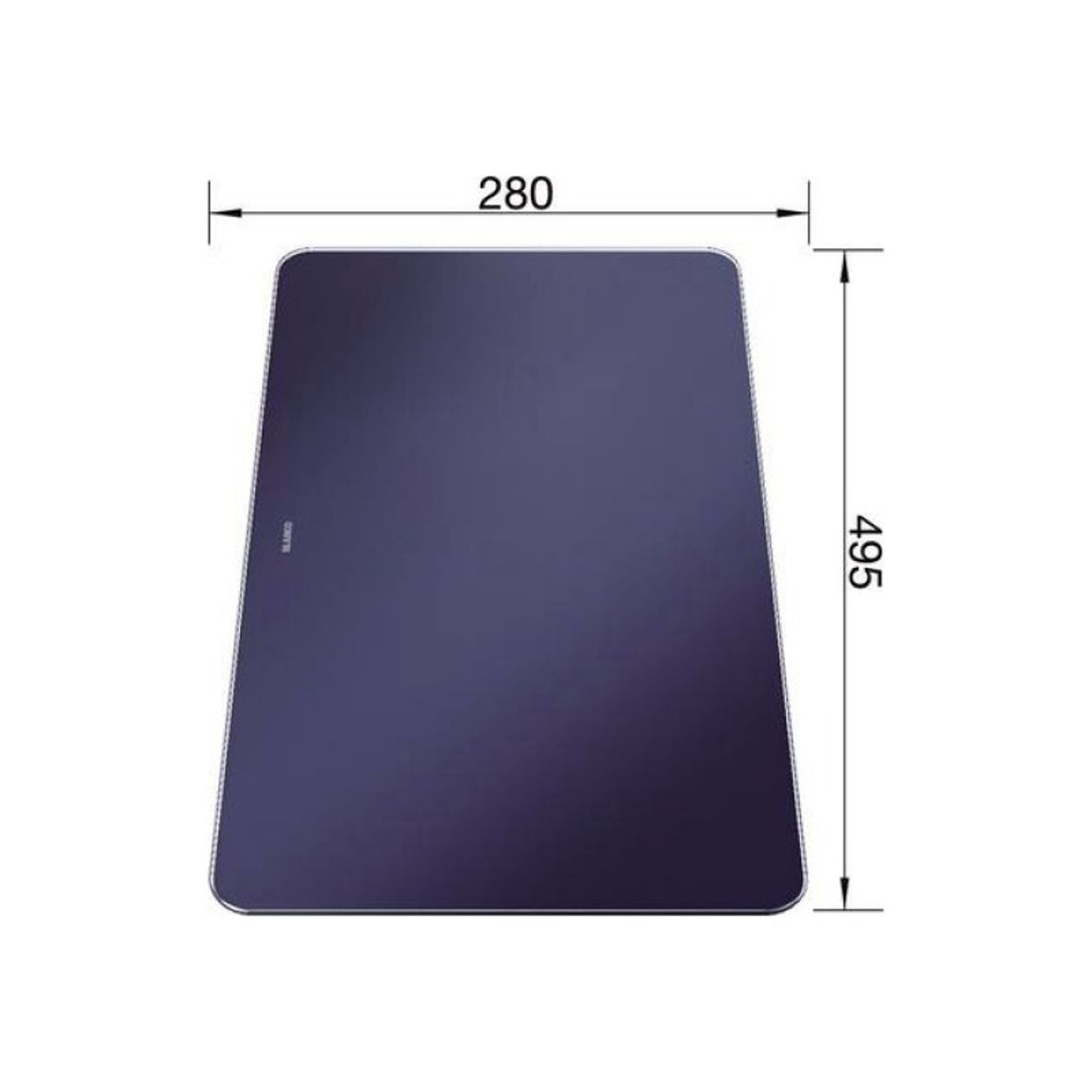 Дошка для обробки 495 х 280 мм BLANCO (232846) Дошка для обробки 495 х 280 мм BLANCO (232846)