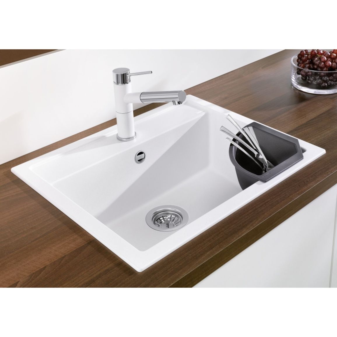 Кутовий коландер пластик 215 х 215 мм BLANCO (235866) Кутовий коландер пластик 215 х 215 мм BLANCO (235866)