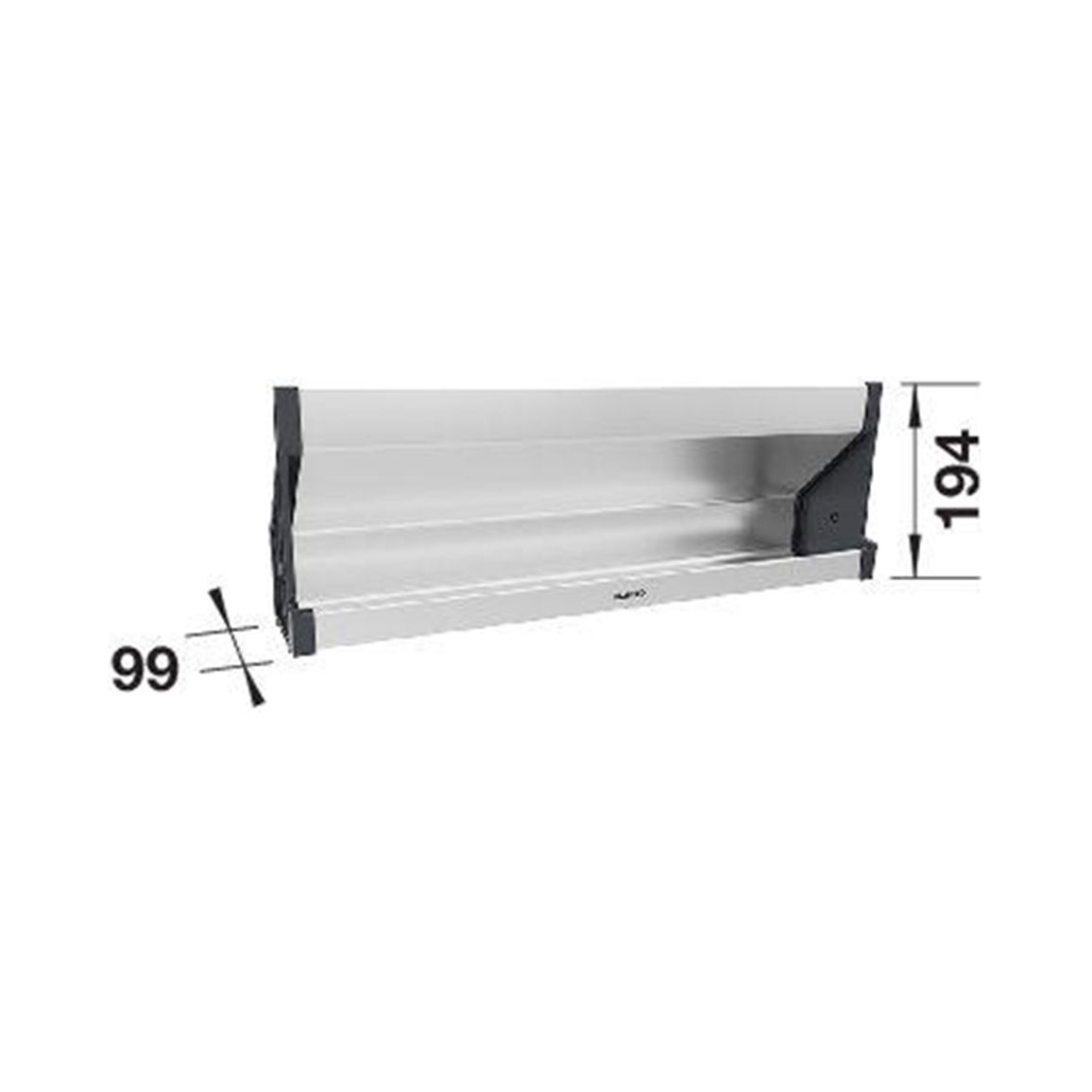 Полочка под мойку Orga Shelf P 600 мм BLANCO (527458)